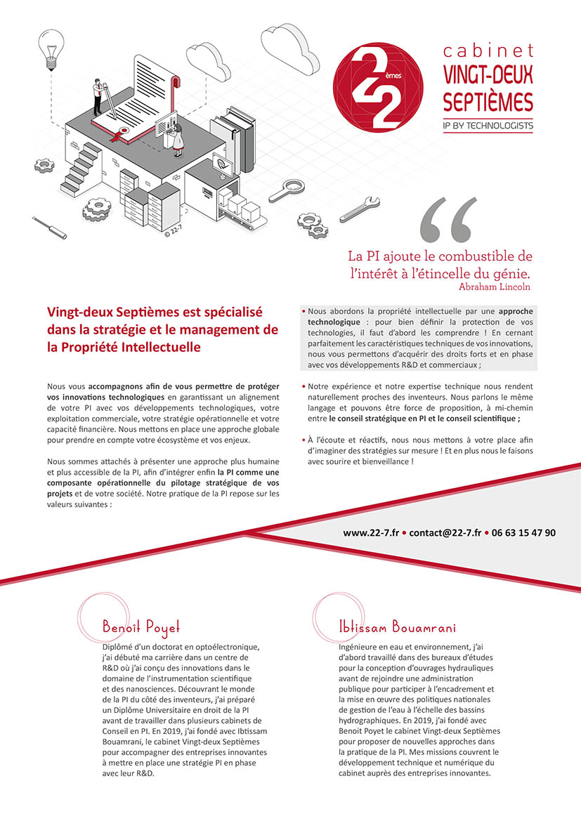 22-7 agence PI
